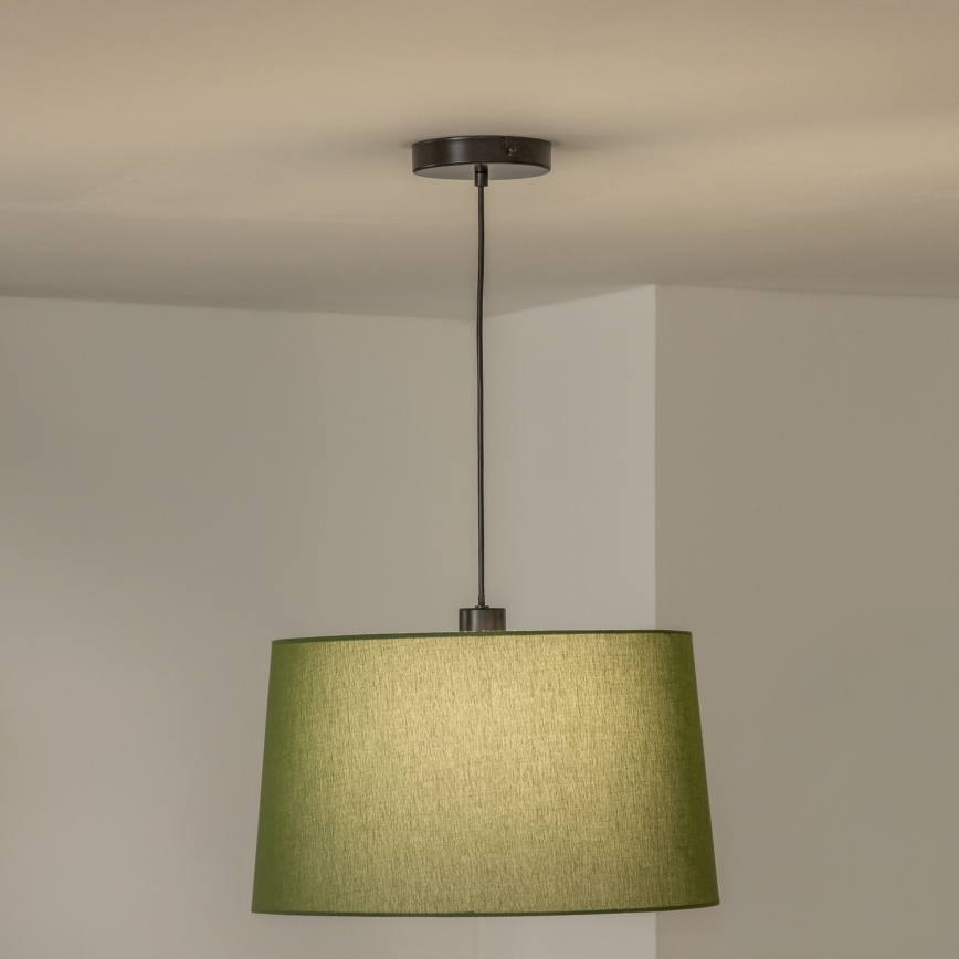 Brilagi - Lampada a sospensione LED su cavo CERIA 1xE27/40W/230V Ø 45 cm verde