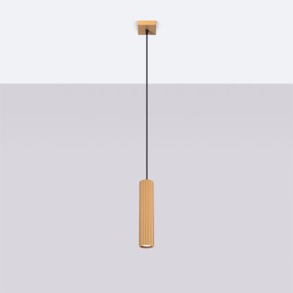 Brilagi - Lampada a sospensione LED su cavo CRESTO 1xGU10/10W/230V oro