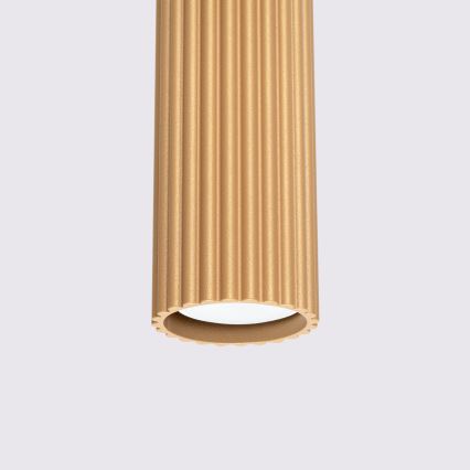Brilagi - Lampada a sospensione LED su cavo CRESTO 1xGU10/10W/230V oro