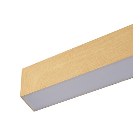 Brilagi - Lampada a sospensione su cavo LED SLEEKLINE LED/40W/230V 3000/4500/6000K effetto rovere