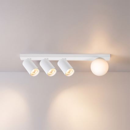 Brilagi - Lampada a spot SELE BALL 3xGU10/30W/230V + 1xG9/10W bianca
