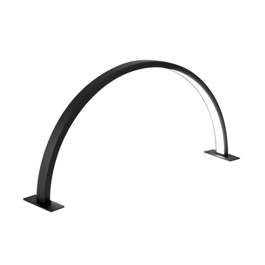 Brilagi - Lampada da tavolo ad arco LED dimmerabile RADIO LED/30W/24/230V 3000/4000/6500K nera