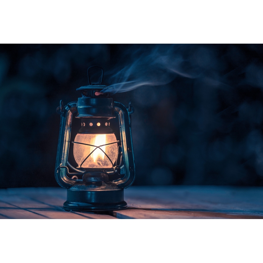 Brilagi - Lampada ad olio LANTERNA 19 cm blu
