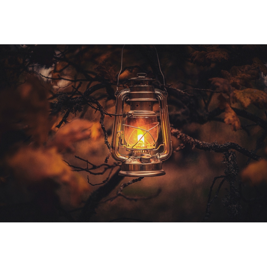 Brilagi - Lampada ad olio LANTERNA 24,5 cm rame