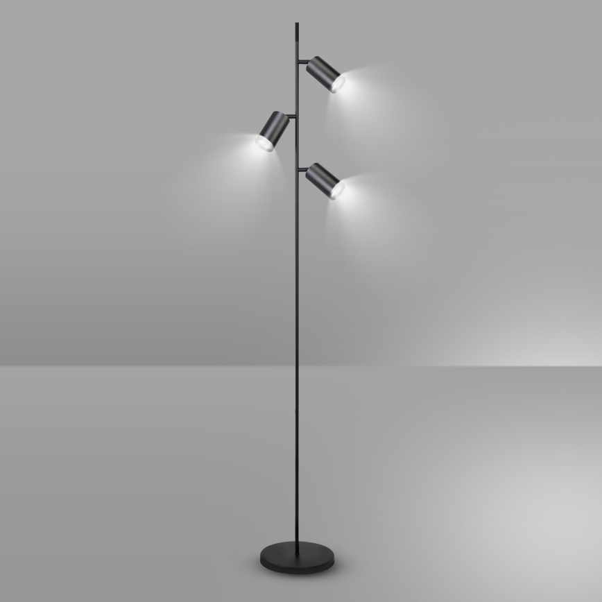 Brilagi - Lampada con piedistallo SELE 3xGU10/30W/230V nero