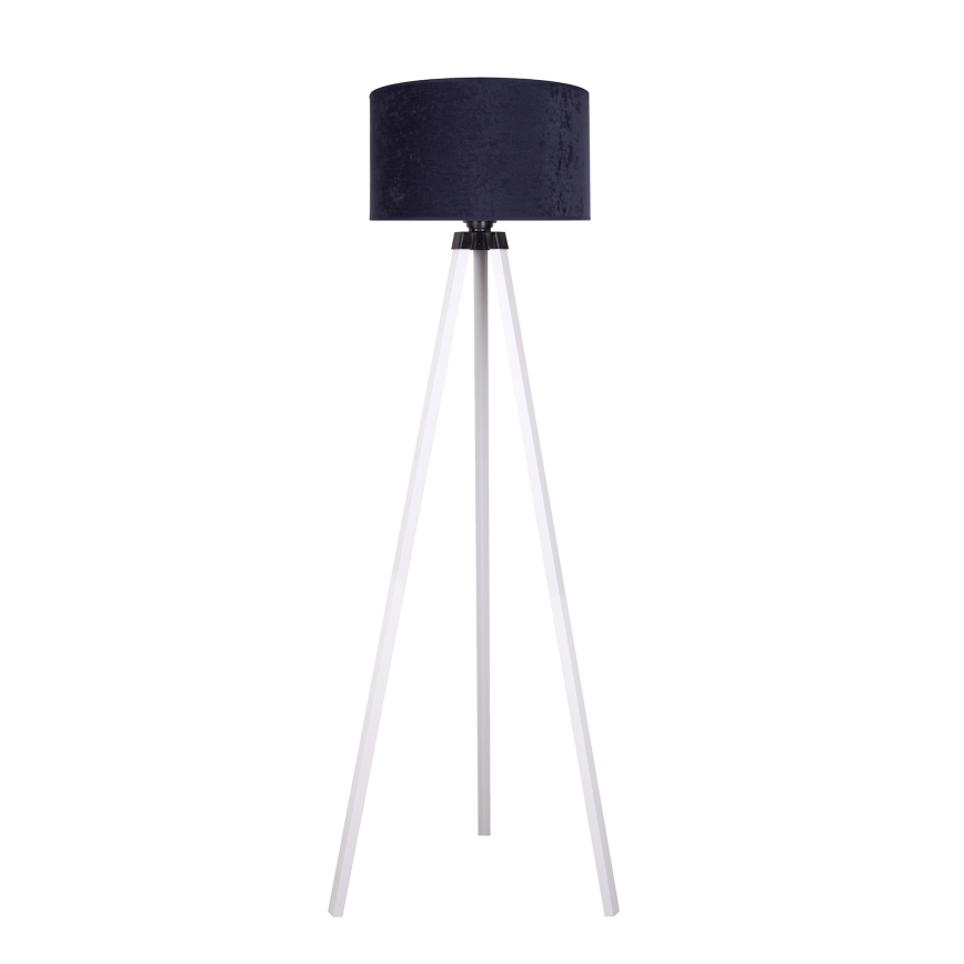 Brilagi - Lampada con piedistallo VELVET 1xE27/60W/230V bianco/blu