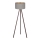 Brilagi - Lampada con piedistallo VELVET 1xE27/60W/230V marrone/grigio