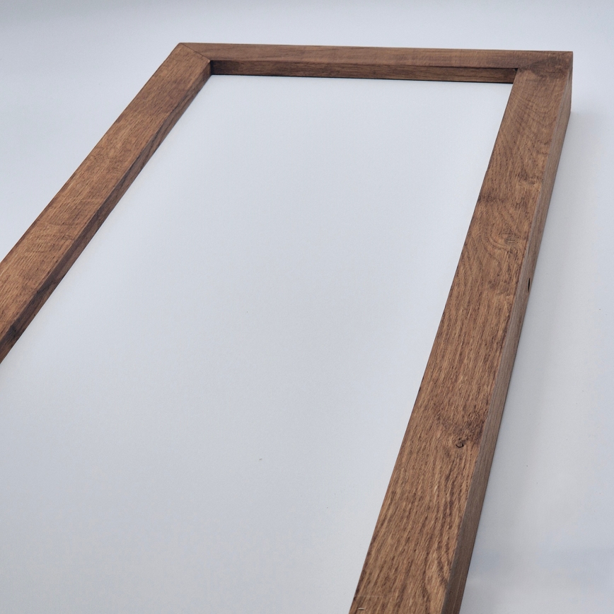 Brilagi - Lampada a soffitto da bagno LED WOODY FRAME LED/50W/230V 120x30 cm IP44 rovere ciliegio