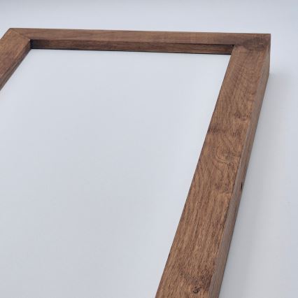 Brilagi - Lampada a soffitto da bagno LED WOODY FRAME LED/50W/230V 120x30 cm IP44 rovere ciliegio