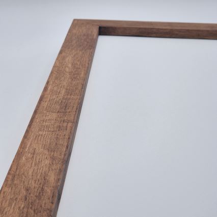 Brilagi - Lampada a soffitto da bagno LED WOODY FRAME LED/50W/230V 120x30 cm IP44 rovere ciliegio
