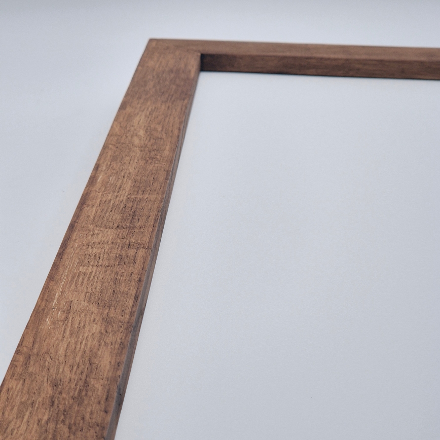 Brilagi - Lampada a soffitto da bagno LED WOODY FRAME LED/50W/230V 120x30 cm IP44 rovere ciliegio