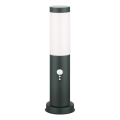 Brilagi - Lampada da esterno con sensore 1xE27/15W/230V 40 cm IP44 antracite