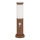 Brilagi - Lampada da esterno con sensore 1xE27/15W/230V 40 cm IP44 marrone