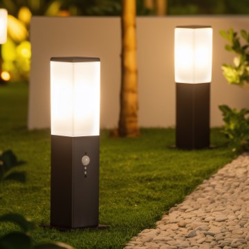 Brilagi - Lampada da esterno con sensore di movimento NOVA 1xE27/15W/230V 40 cm IP44 nero