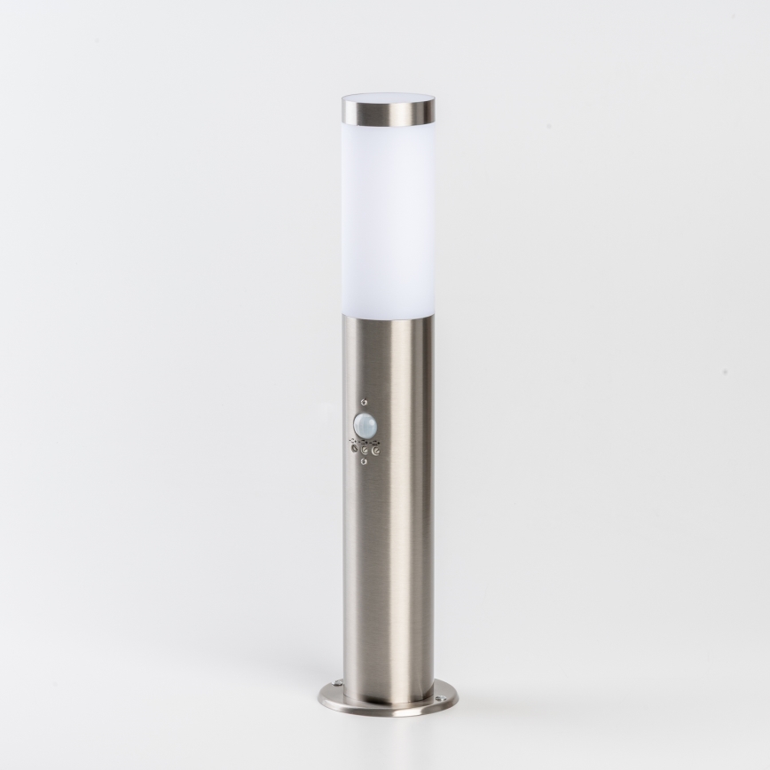 BRILAGI - Lampada da esterno con sensore di movimento ELIA 1xE27/20W/230V IP44 50 cm cromo opaco