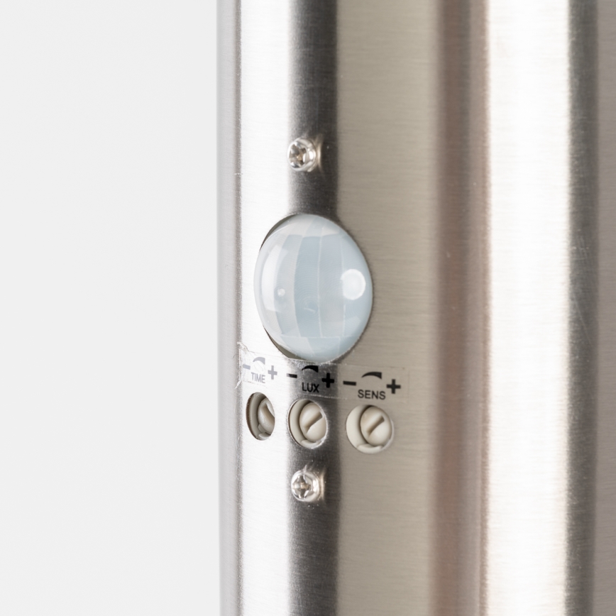 BRILAGI - Lampada da esterno con sensore di movimento ELIA 1xE27/20W/230V IP44 50 cm cromo opaco