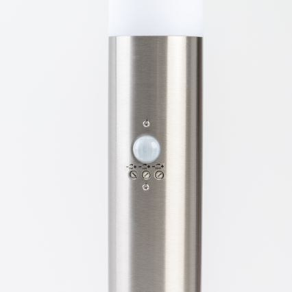 BRILAGI - Lampada da esterno con sensore di movimento ELIA 1xE27/20W/230V IP44 50 cm cromo opaco