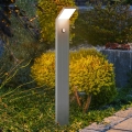 Brilagi - Lampada da esterno con sensore LED RIANO, 8W/230V, argento