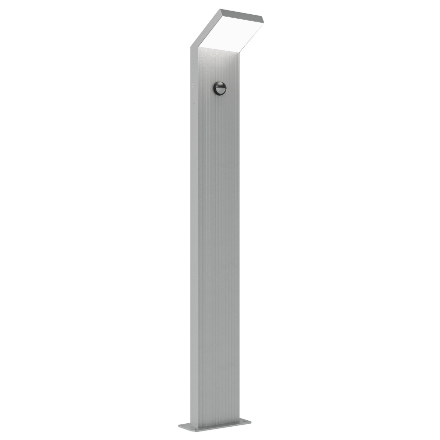 Brilagi - Lampada da esterno con sensore LED RIANO, 8W/230V, argento