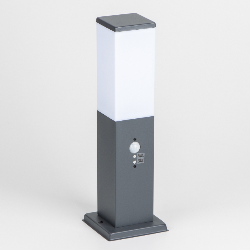 Brilagi - Lampada da esterno con sensore NOVA 1xE27/15W/230V 40 cm IP44 antracite