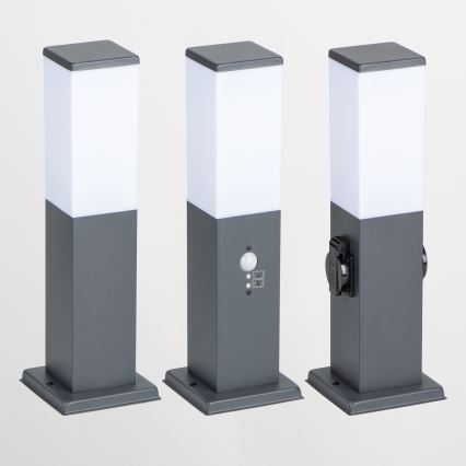 Brilagi - Lampada da esterno con sensore NOVA 1xE27/15W/230V 40 cm IP44 antracite