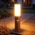 Brilagi - Lampada da esterno con sensore NOVA 1xE27/15W/230V 40 cm IP44 marrone