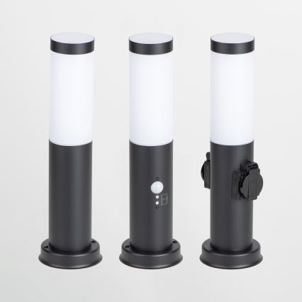 Brilagi - Lampada da esterno con sensore NOVA 1xE27/15W/230V 40 cm IP44 nera