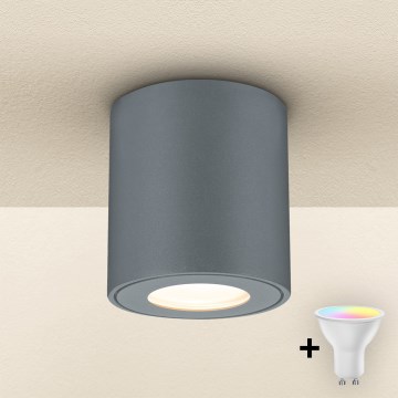 Brilagi - Lampada da esterno dimmerabile LED RGBW MIA 1xGU10/30W/230V 3000K Wi-Fi 84x80 mm antracite IP54
