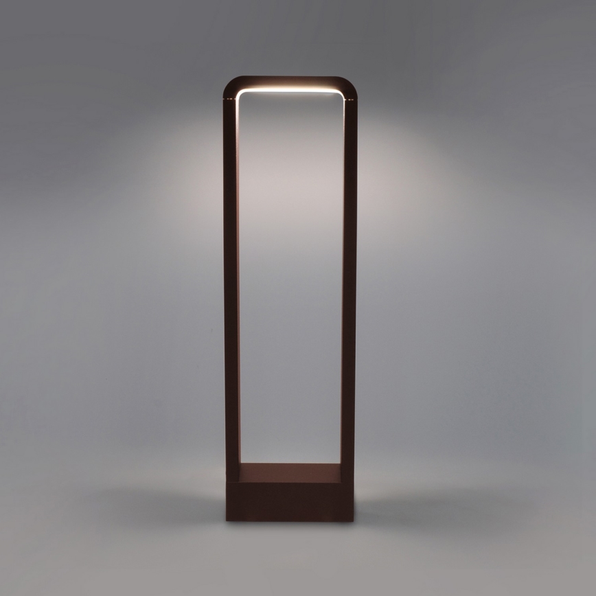 Brilagi - Lampada da esterno LED BARI LED/7W/230V 3000/4000/6000K marrone IP54 50 cm