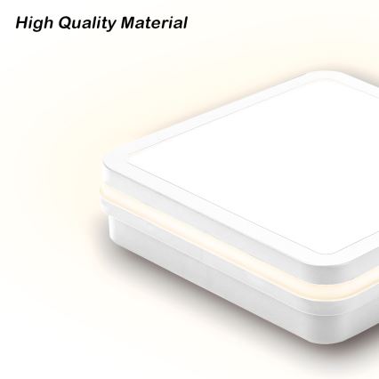 Brilagi - Lampada da esterno LED BENE LED/24W/230V 26x26 cm bianca IP54