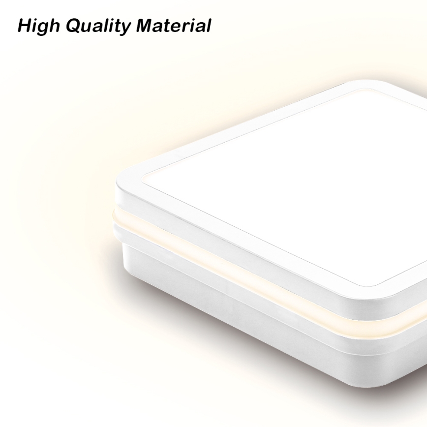 Brilagi - Lampada da esterno LED BENE LED/24W/230V 26x26 cm bianca IP54