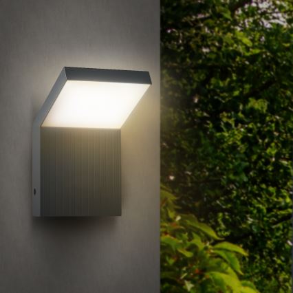 Brilagi - Lampada da parete a LED per esterni RIANO LED/8W/230V Antracite IP65