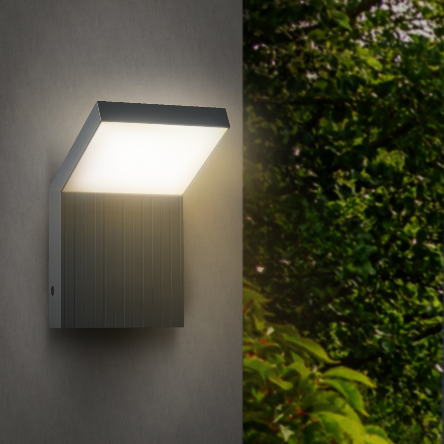 Brilagi - Lampada da parete a LED per esterni RIANO LED/8W/230V Antracite IP65