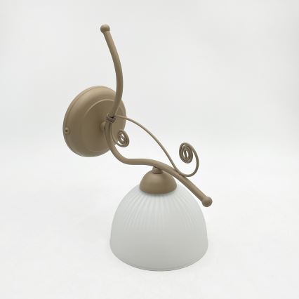 Brilagi - Lampada da parete ANTICO MODERN 1xE27/60W/230V beige