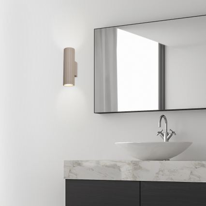 Brilagi - Lampada da parete CRISPINA 2xGU10/10W/230V 20 cm beige