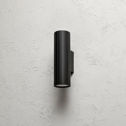 Brilagi - Lampada da parete CRISPINA 2xGU10/10W/230V 20 cm nera