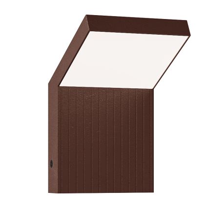 Brilagi - Lampada da parete esterna LED RIANO LED/8W/230V marrone IP65