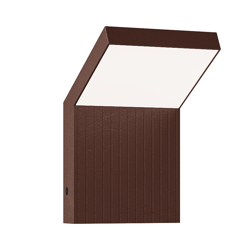 Brilagi - Lampada da parete esterna LED RIANO LED/8W/230V marrone IP65