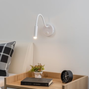 Brilagi - Lampada da parete flessibile dimmerabile a LED MAYA 1xG9/4W/230V bianco 2700-6500K Wi-Fi Tuya