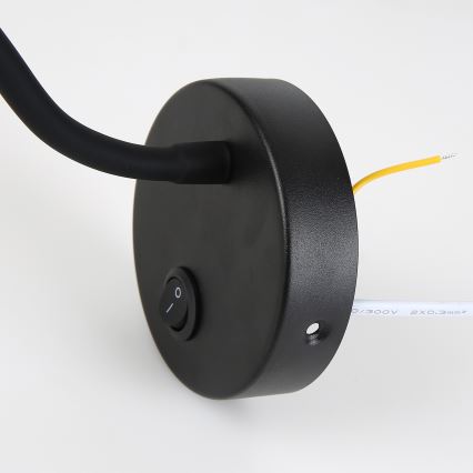 Brilagi - Lampada da parete flessibile dimmerabile a LED MAYA 1xG9/4W/230V nero 2700-6500K Wi-Fi Tuya
