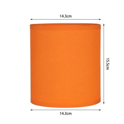 Brilagi - Lampada da parete LED flessibile NUBILA 1xE27/25W/230V + LED/3W ottone/arancione
