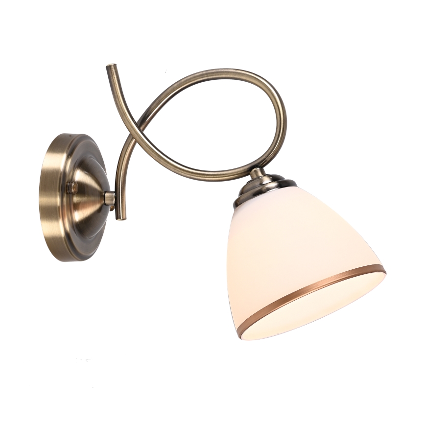 Brilagi - Lampada da parete FRED 1xE27/60W/230V, finitura bronzo