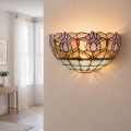 Brilagi - Lampada da parete in stile Tiffany LORAS 1xE14/40W/230V
