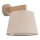 Brilagi - Lampada da parete LATTE SABIA 1xE27/60W/230V pino/beige
