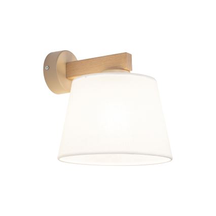 Brilagi - Lampada da parete LATTE SABIA 1xE27/60W/230V pino/bianco