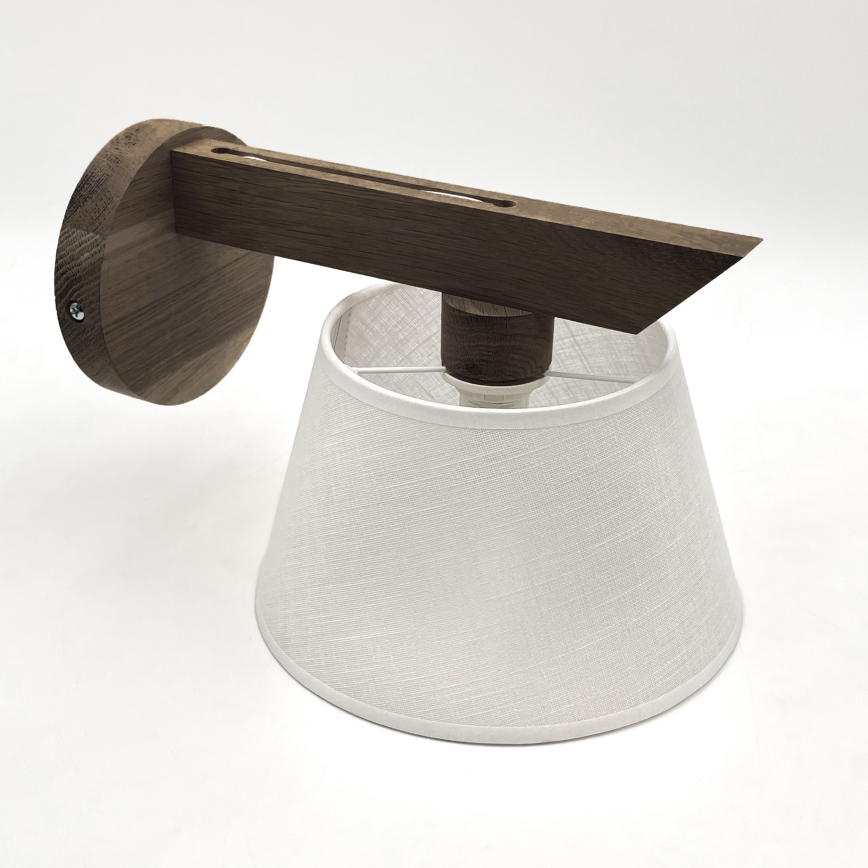 Brilagi - LED Lampada da parete ANTHONY 1xE14/40W/230V rovere noce/bianco