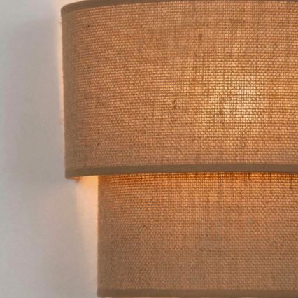 Brilagi - Lampada da parete LED BOHO ECO 1xE27/10W/230V beige