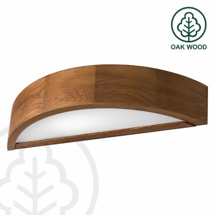 Brilagi - Lampada da parete LED CARVALHO 1xE27/60W/230V rovere ciliegio