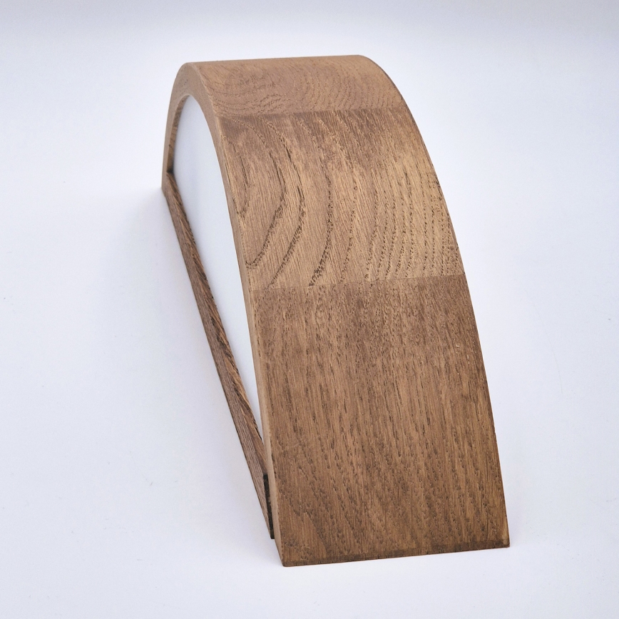 Brilagi - Lampada da parete LED CARVALHO 1xE27/60W/230V rovere ciliegio