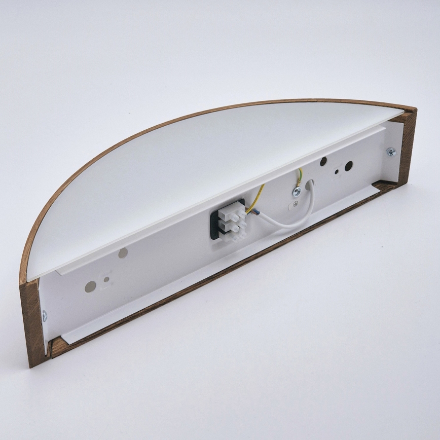 Brilagi - Lampada da parete LED CARVALHO 1xE27/60W/230V rovere ciliegio